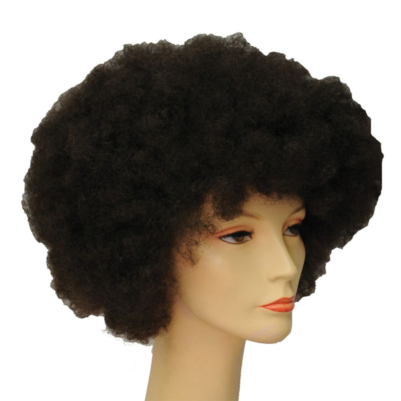 The Costume Center Jumbo Red Afro Women Adult Halloween Wig Costume Accessory - Medium